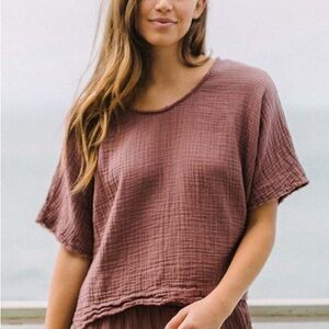 9Seed Indio Tee Clay 100% Cotton Small